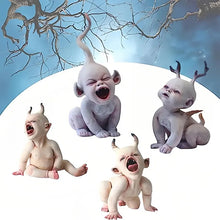 Load image into Gallery viewer, Scary Ghost Doll Resin Statue Ornament