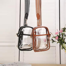 Load image into Gallery viewer, Transparent PVC Shoulder Bag