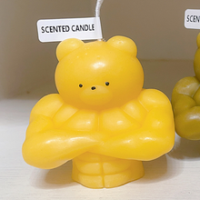 Load image into Gallery viewer, Muscle Bear Candle