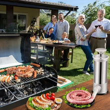 Load image into Gallery viewer, Sausage Stuffer with 4 Different Sizes Stuffing Tubes