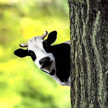 Load image into Gallery viewer, Cute Cows Head Shape Iron Silhouette