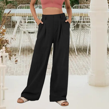 Load image into Gallery viewer, High-Waisted Wide Leg Pants