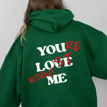 Load image into Gallery viewer, Plain Sweatshirt With Letter Print