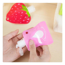 Load image into Gallery viewer, Reusable Travel Lotion Container Set, 5 pcs