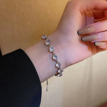 Load image into Gallery viewer, Diamond Silver Zircon Bracelet
