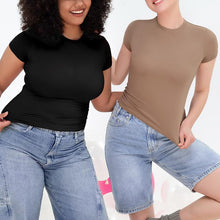 Load image into Gallery viewer, Women's short-sleeved slim-fit T-shirt