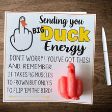 Load image into Gallery viewer, Funny Middle Finger Duck Lucky Charm Gift (7 pcs)