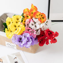Load image into Gallery viewer, Outdoor Artificial Pansy Flowers