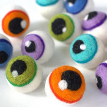 Load image into Gallery viewer, Halloween Monster Øyeballer i Filt