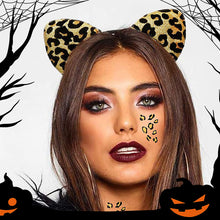 Load image into Gallery viewer, Leopard Cat Ears Headband