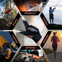 Load image into Gallery viewer, Adjustable LED Flashlight Gloves (1 pair)