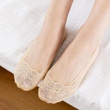 Load image into Gallery viewer, 【3 Pairs】Lace No Show Liner Socks for Women