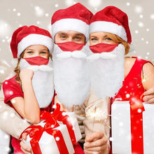 Load image into Gallery viewer, Santa Claus Face Mask