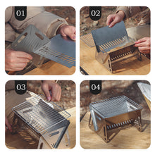 Load image into Gallery viewer, Stainless Steel Collapsible Grill