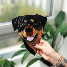 Load image into Gallery viewer, Dekorativt anheng "peeping dog"