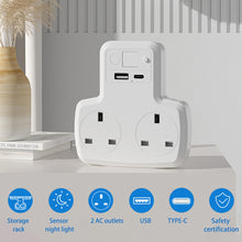 Load image into Gallery viewer, UK Standard Multi-Functional Power Adapter