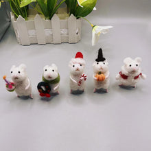 Load image into Gallery viewer, Cute Felt Mouse Ornament