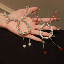 Load image into Gallery viewer, Rhinestone Tassel Ponytail Hair Claw