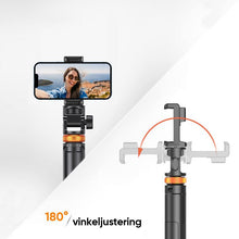 Load image into Gallery viewer, Selfie Stick-stativ med Bluetooth-fjernkontroll
