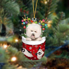 Load image into Gallery viewer, Cute Christmas Sock Dog Ornament