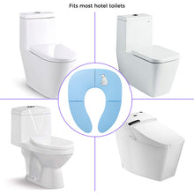 Load image into Gallery viewer, Portable Foldable Baby Toddler Potty Toilet Seat Covers Pad Cushion
