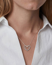 Load image into Gallery viewer, Two hearts Infinity Necklace