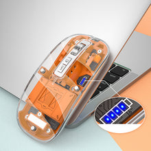 Load image into Gallery viewer, Wireless Bluetooth Transparent Mouse