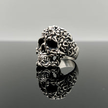 Load image into Gallery viewer, Gothic Death Skull Ring