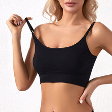 Load image into Gallery viewer, Solid Ribbed Adjustable Strap Wireless Bra