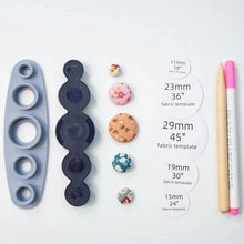 Load image into Gallery viewer, Universal Self-Cover Button-Making Tools Set