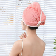 Load image into Gallery viewer, Double Layer Coral Velvet Quick Drying Hair Cap