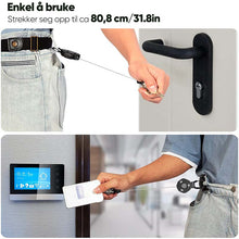 Load image into Gallery viewer, Tung uttrekkbar nøkkelring