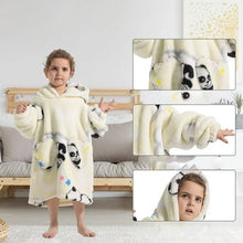 Load image into Gallery viewer, Flannel Hoodie Blanket