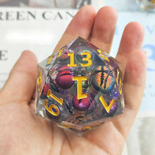Load image into Gallery viewer, Eye Liquid Core Dice Set