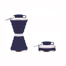 Load image into Gallery viewer, 500ML Foldable Silicone Water Bottle Cup