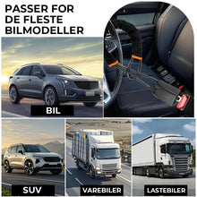 Load image into Gallery viewer, Rattlås, universell tyverisikringsenhet for bil med 2 nøkler