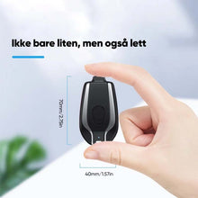 Load image into Gallery viewer, Nøkkelring-strømforsyningsbank
