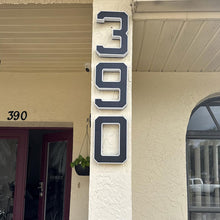 Load image into Gallery viewer, Solar-Powered Outdoor House Number Light