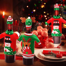 Load image into Gallery viewer, Santa Claus Wine Bottle Decoration For Christmas