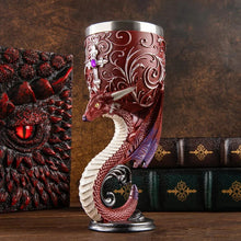 Load image into Gallery viewer, 3D carved vintage Champagne Glass