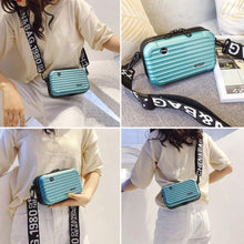 Load image into Gallery viewer, Mini size travel case shape square hand bag