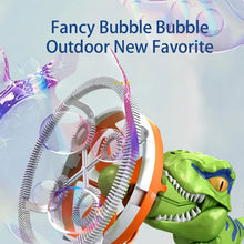 Load image into Gallery viewer, Dinosaur Wind Pad Bubble Gun