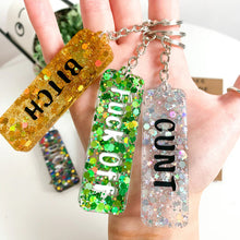 Load image into Gallery viewer, Swear Word Keychain