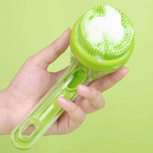 Load image into Gallery viewer, Press-to-Dispense Bath Brush (18 cm)