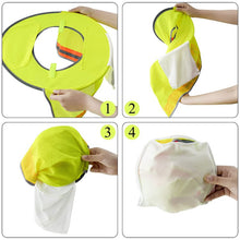 Load image into Gallery viewer, Hard Hat Sun Shield