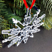 Load image into Gallery viewer, Christmas Snowflake Ornaments
