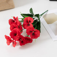 Load image into Gallery viewer, Outdoor Artificial Pansy Flowers