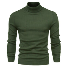 Load image into Gallery viewer, Men's Casual Solid Color Turtleneck Sweater