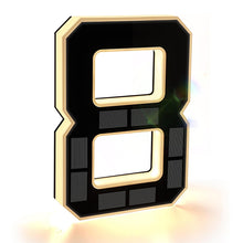 Load image into Gallery viewer, Solar-Powered Outdoor House Number Light