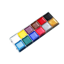 Load image into Gallery viewer, Professional Oil-Based Face &amp; Body Paint Palette